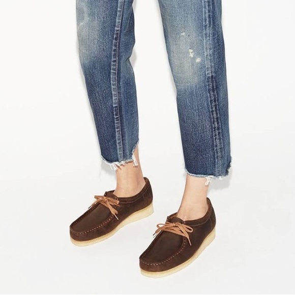 Clarks Shoes - Clarks Originals Wallabee Brown Women's 6.5